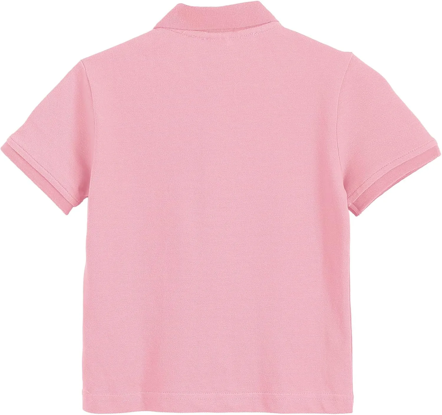 Baby Kids Boy Girl Solid Casual Short Sleeve Polo Shirt Pullover Tops Cute Shirts 1-7T