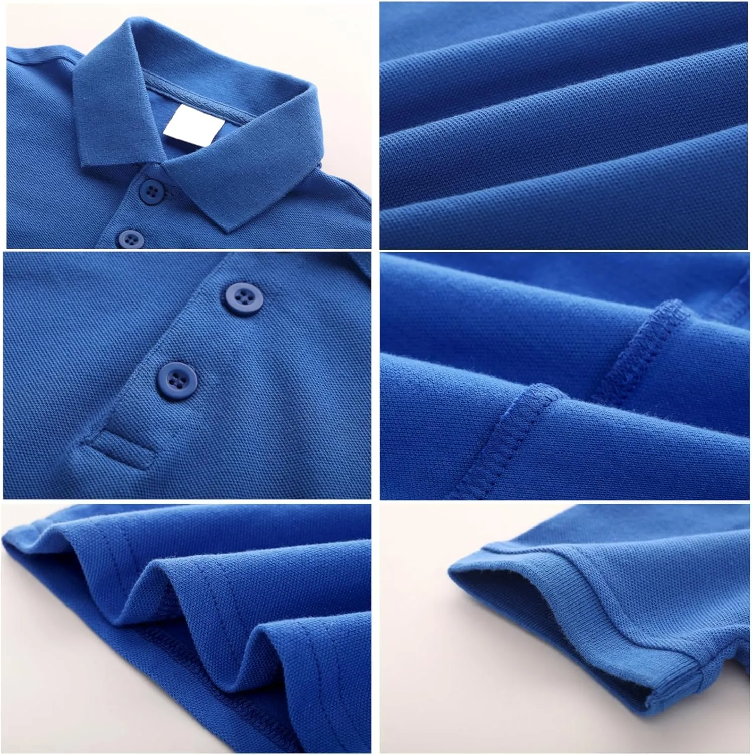 Baby Kids Boy Girl Solid Casual Short Sleeve Polo Shirt Pullover Tops Cute Shirts 1-7T