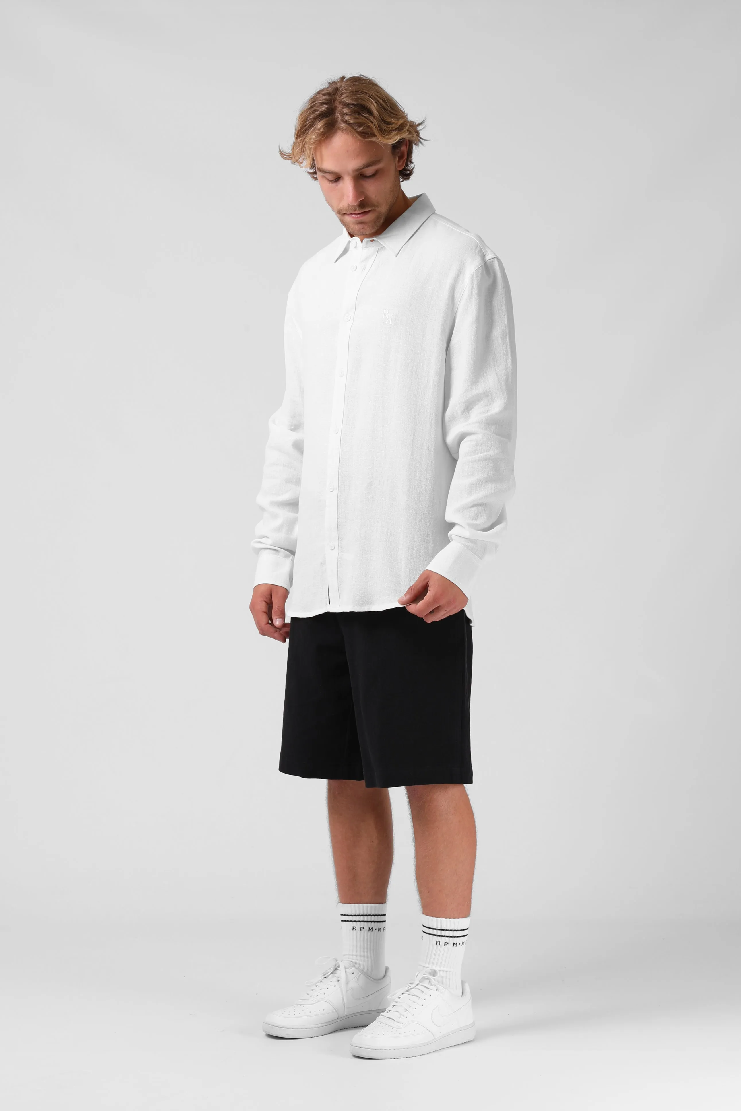 Baller L/S Shirt - White