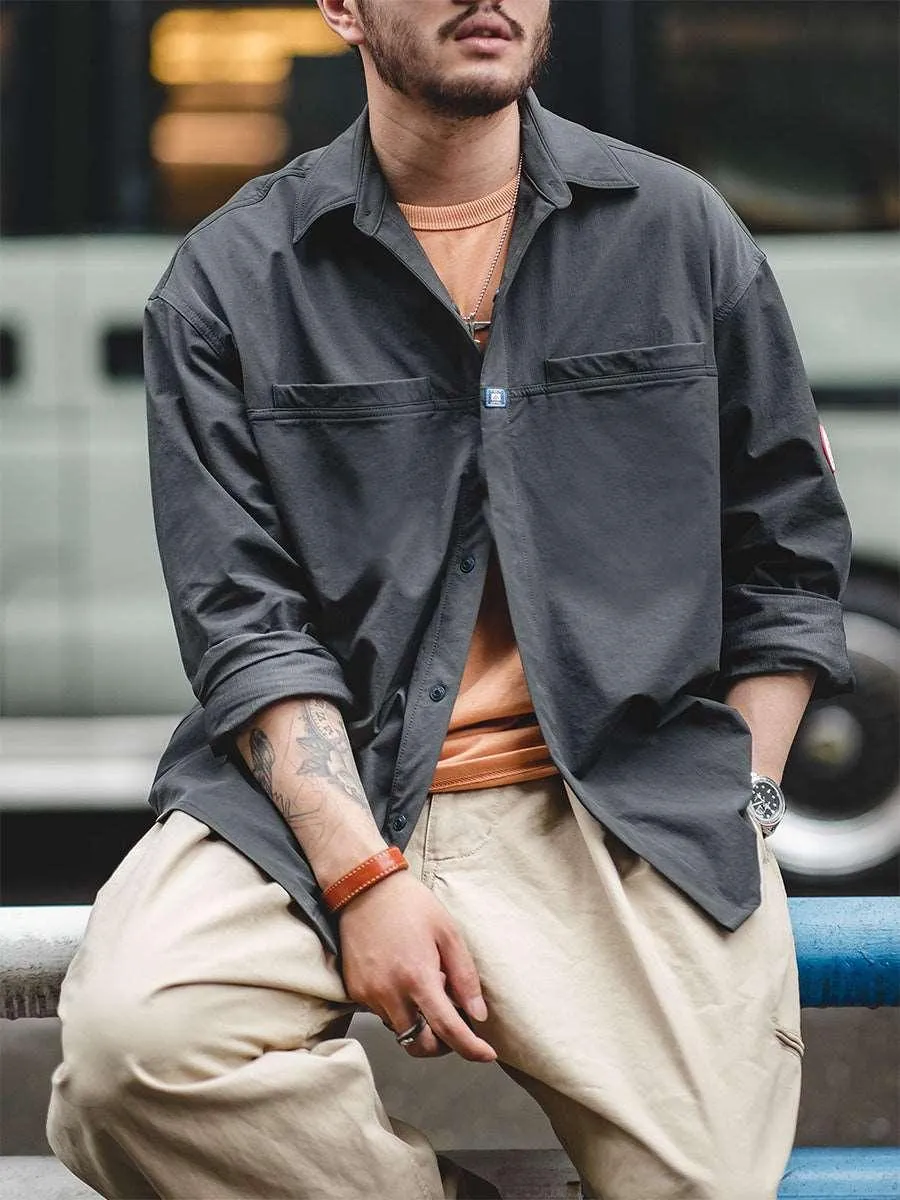 Camp Style Wrinkle-resistant Shirt