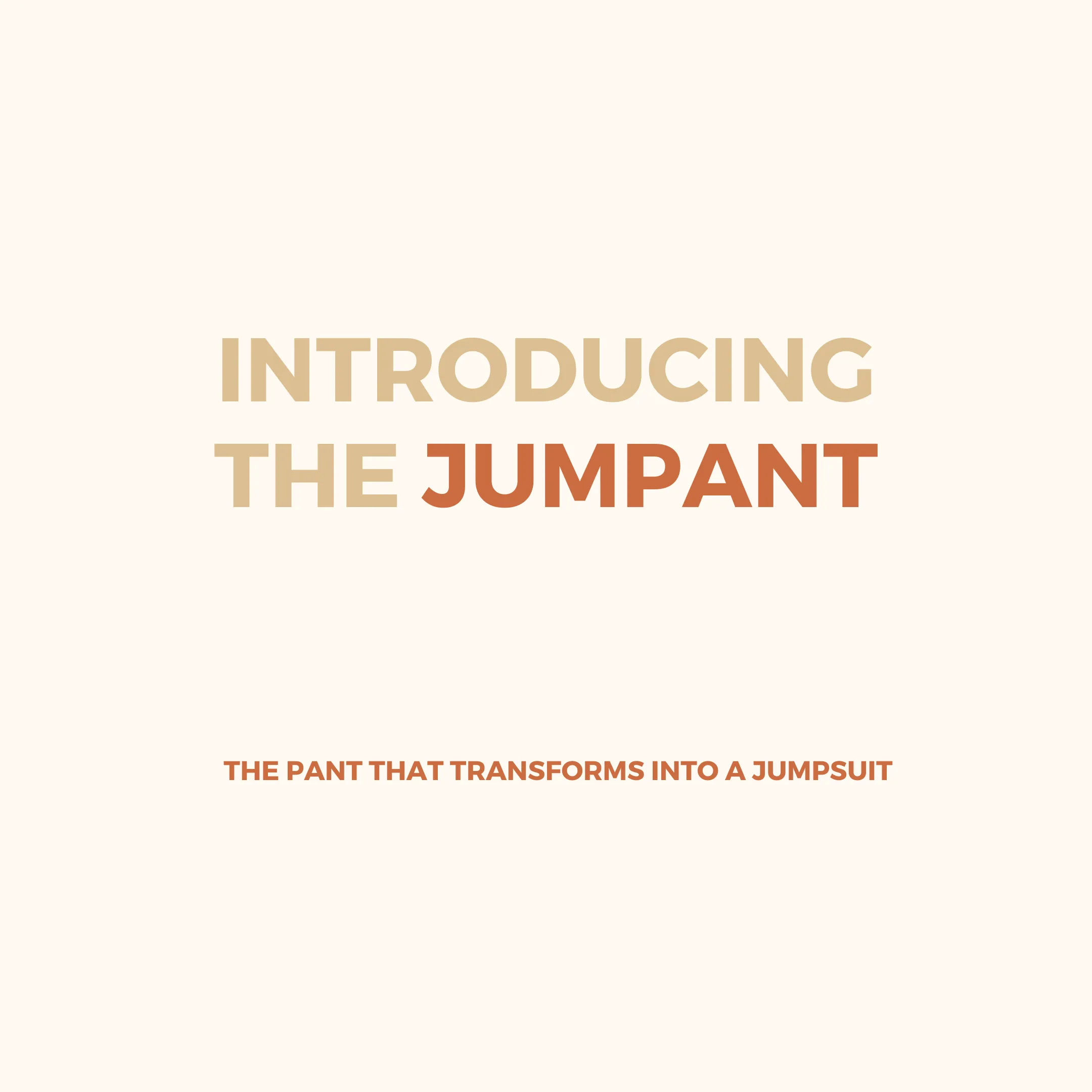 Cheetah Jumpants (Jumpsuit to Pants)