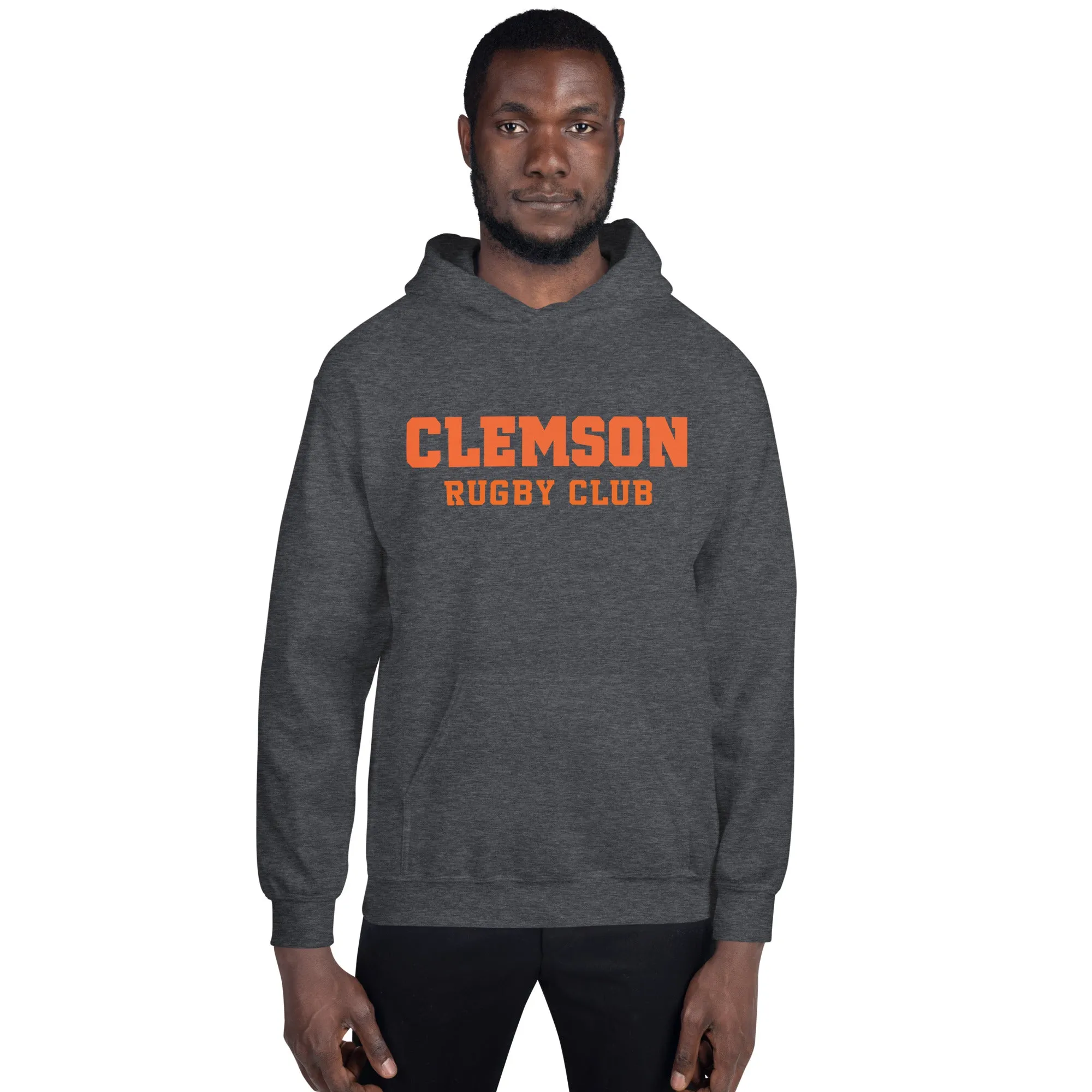 Clemson Rugby Club Heavy Blend Hoodie