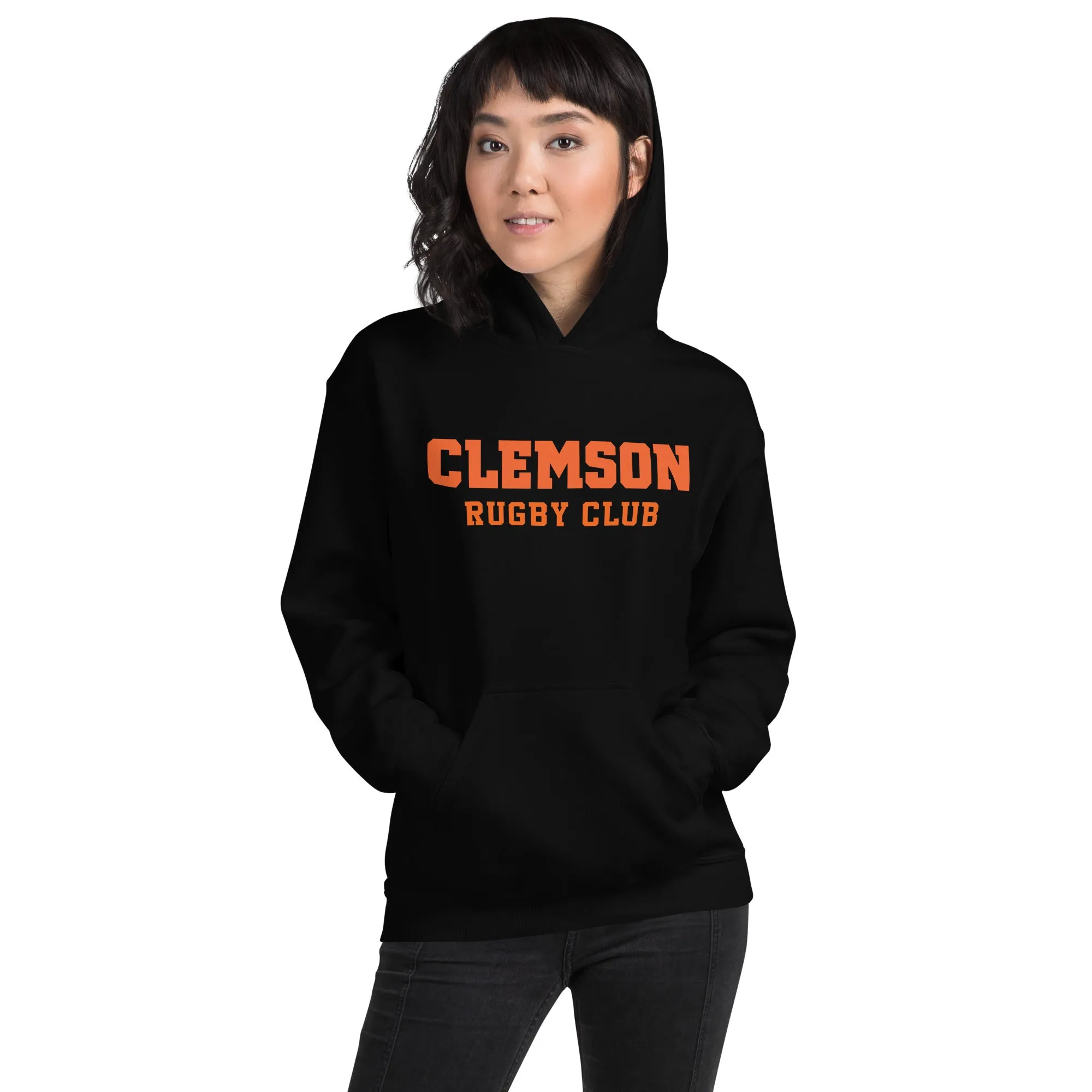 Clemson Rugby Club Heavy Blend Hoodie