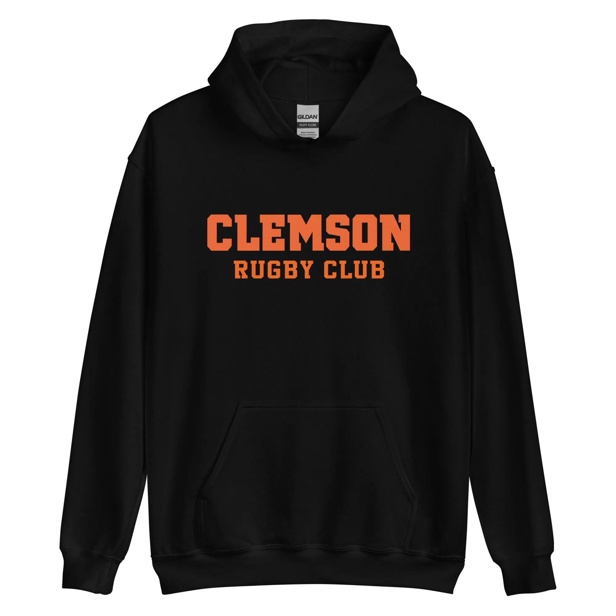 Clemson Rugby Club Heavy Blend Hoodie