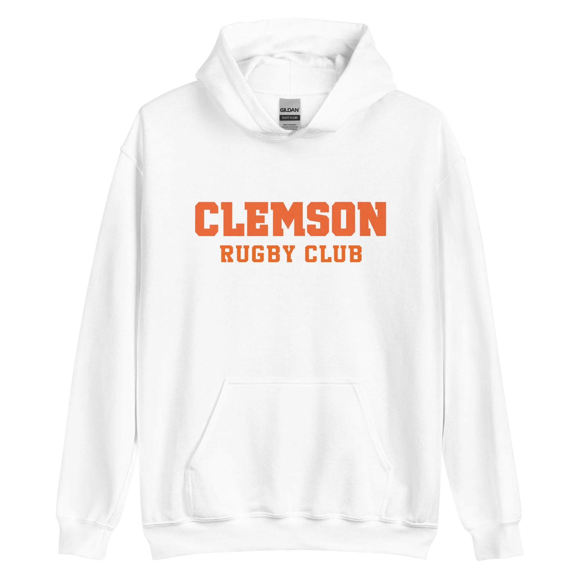 Clemson Rugby Club Heavy Blend Hoodie