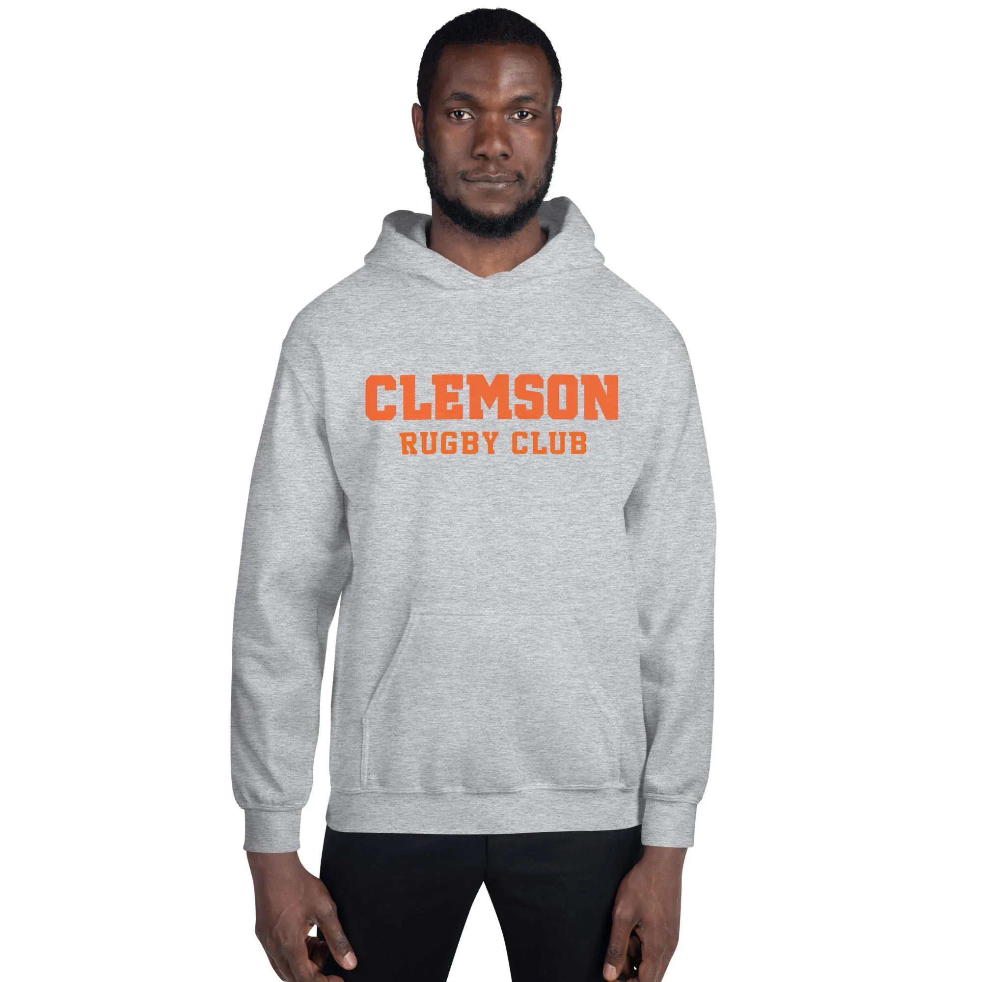 Clemson Rugby Club Heavy Blend Hoodie