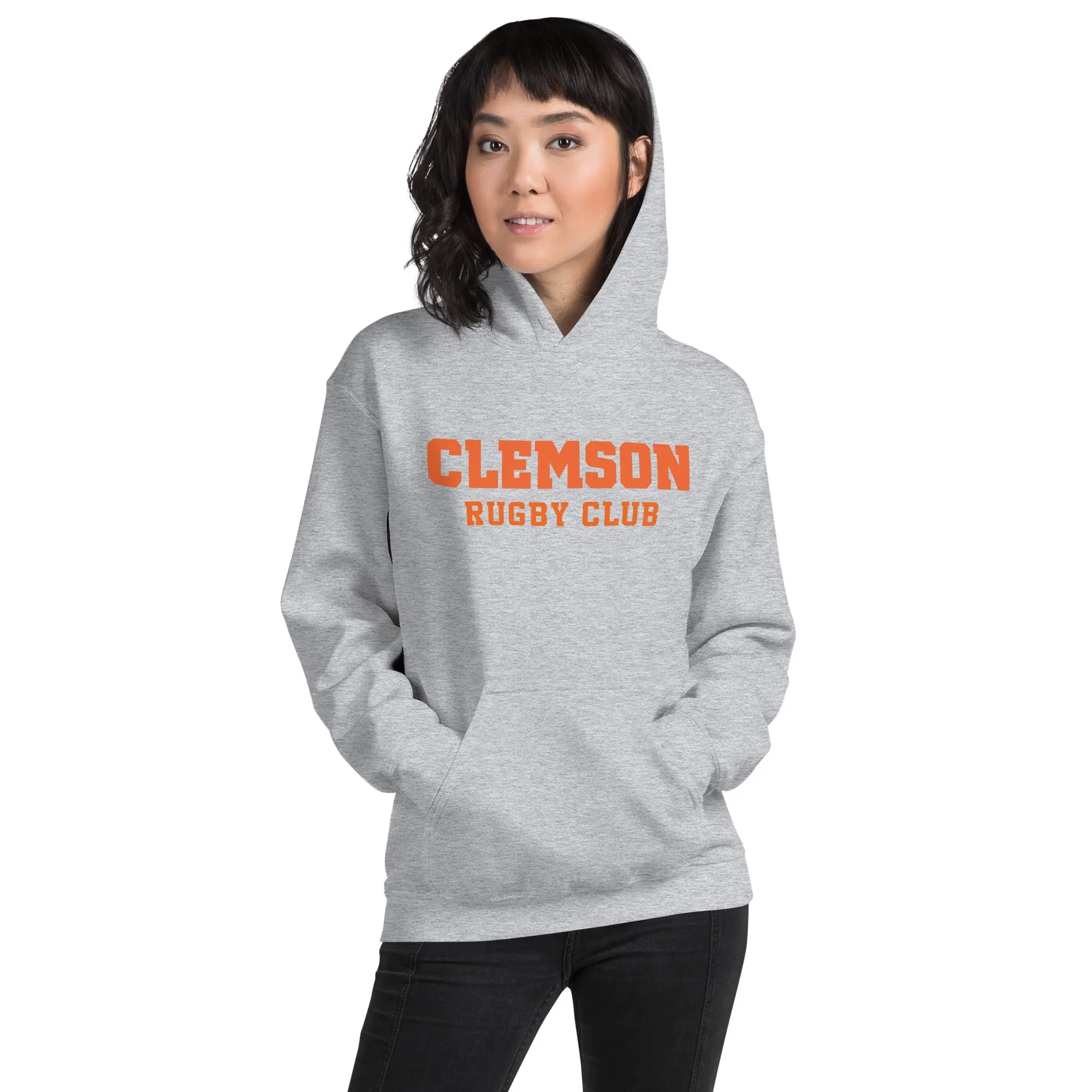 Clemson Rugby Club Heavy Blend Hoodie
