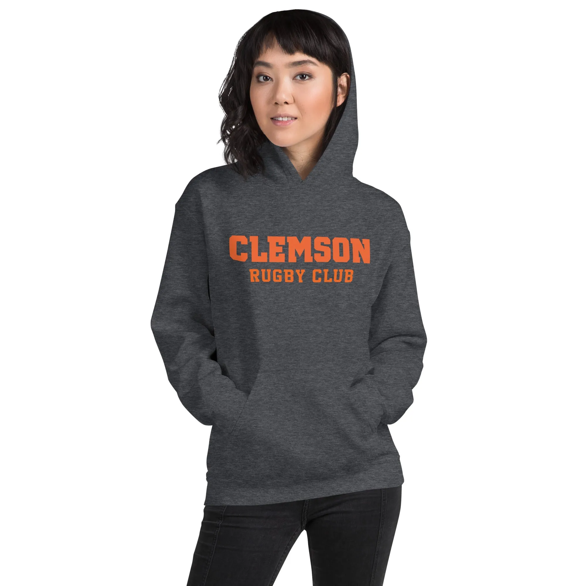 Clemson Rugby Club Heavy Blend Hoodie