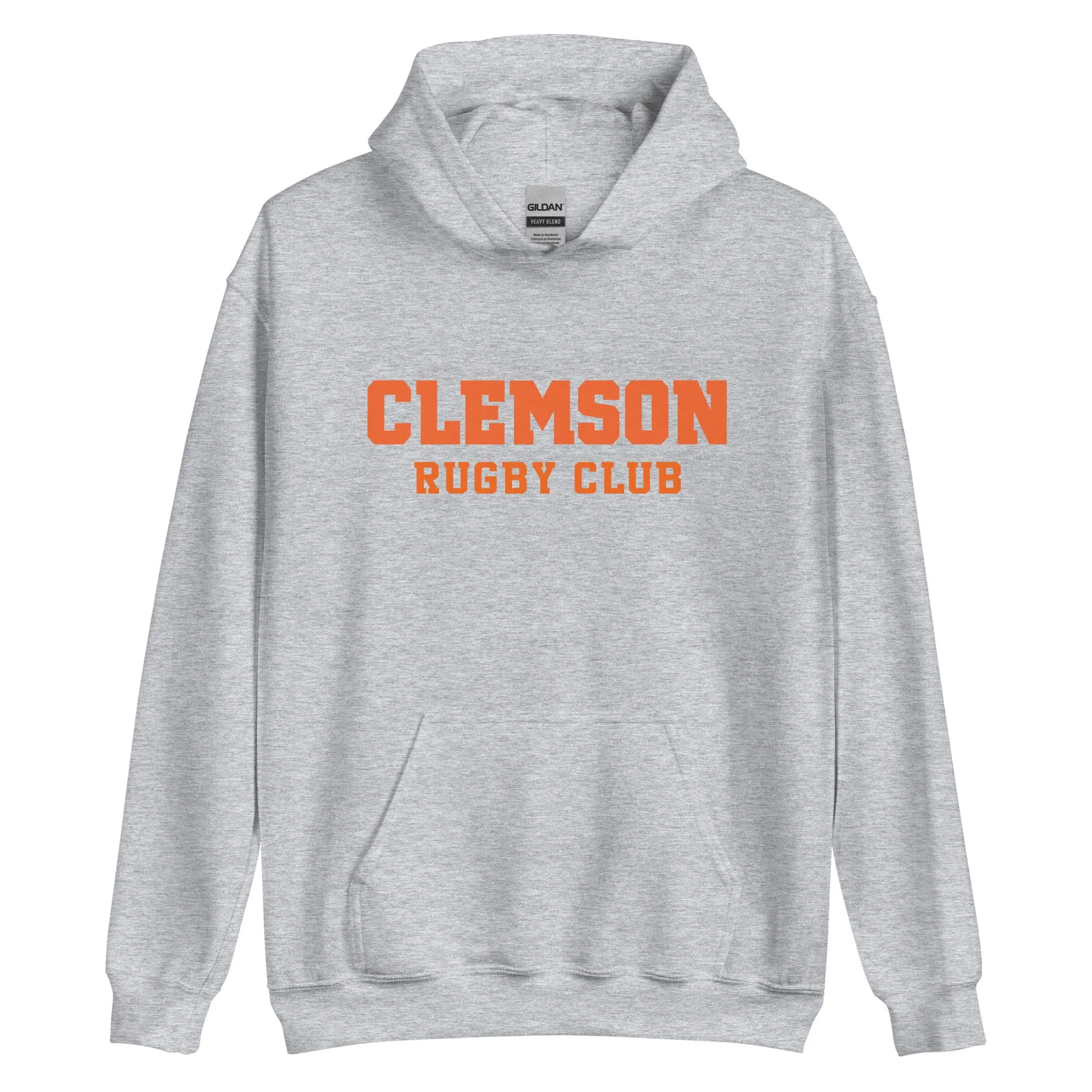 Clemson Rugby Club Heavy Blend Hoodie