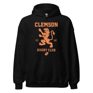 Clemson Rugby Logo Heavy Blend Hoodie