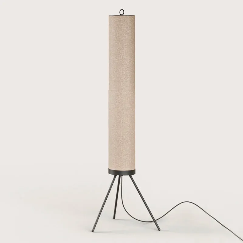 Contemporary Linen Floor Lamp
