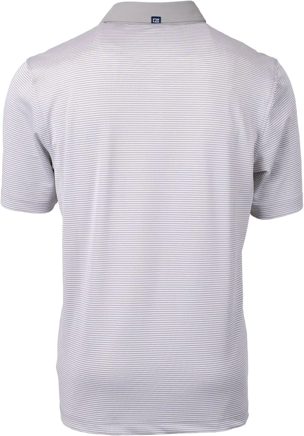 Cutter & Buck Virtue Eco Pique Micro Stripe Recycled Mens Big & Tall Polo