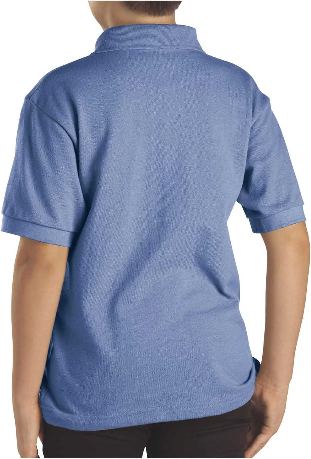 Dickies Boys' Short Sleeve Pique Polo