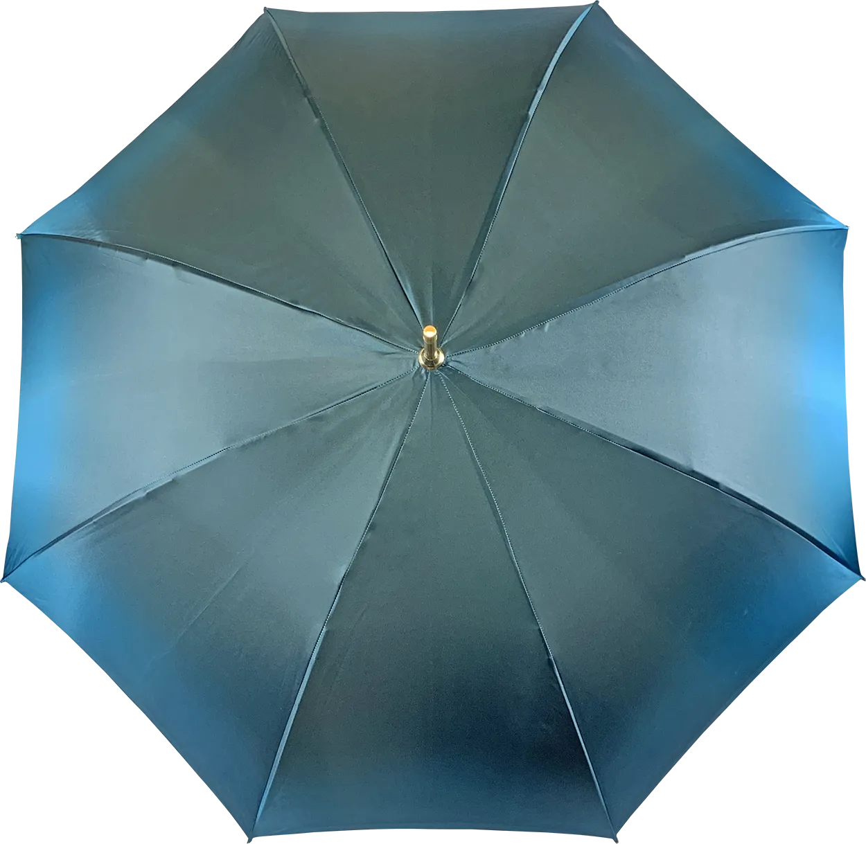Floral umbrella in refined octane