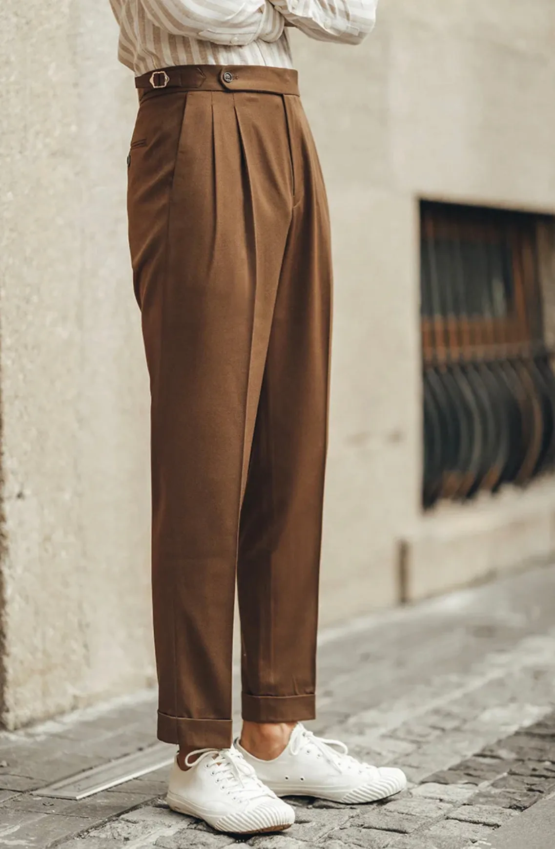 High Waist Business Trousers
