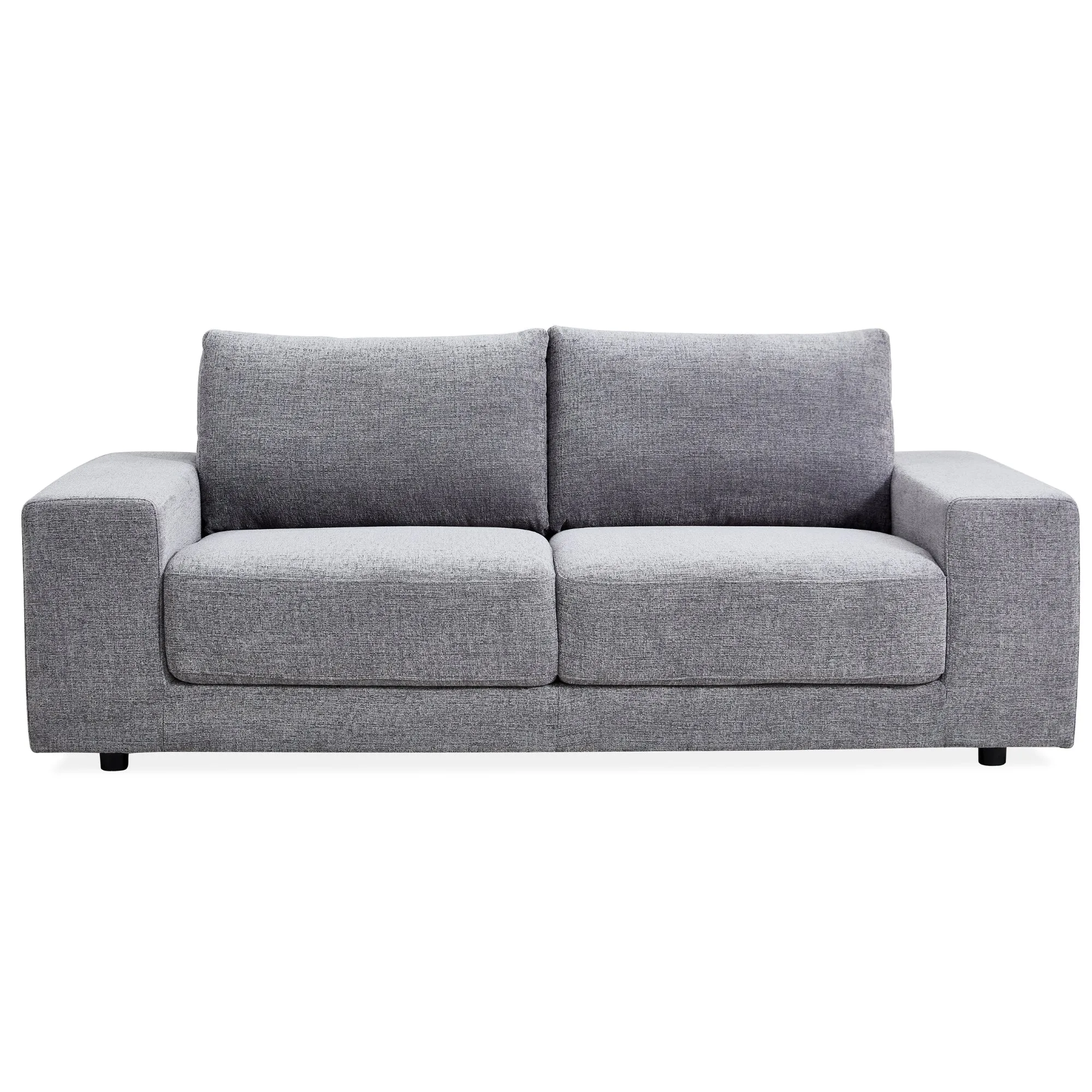 Lightweight Steel Frame Fabric Sofa Set - 4 3 Seater