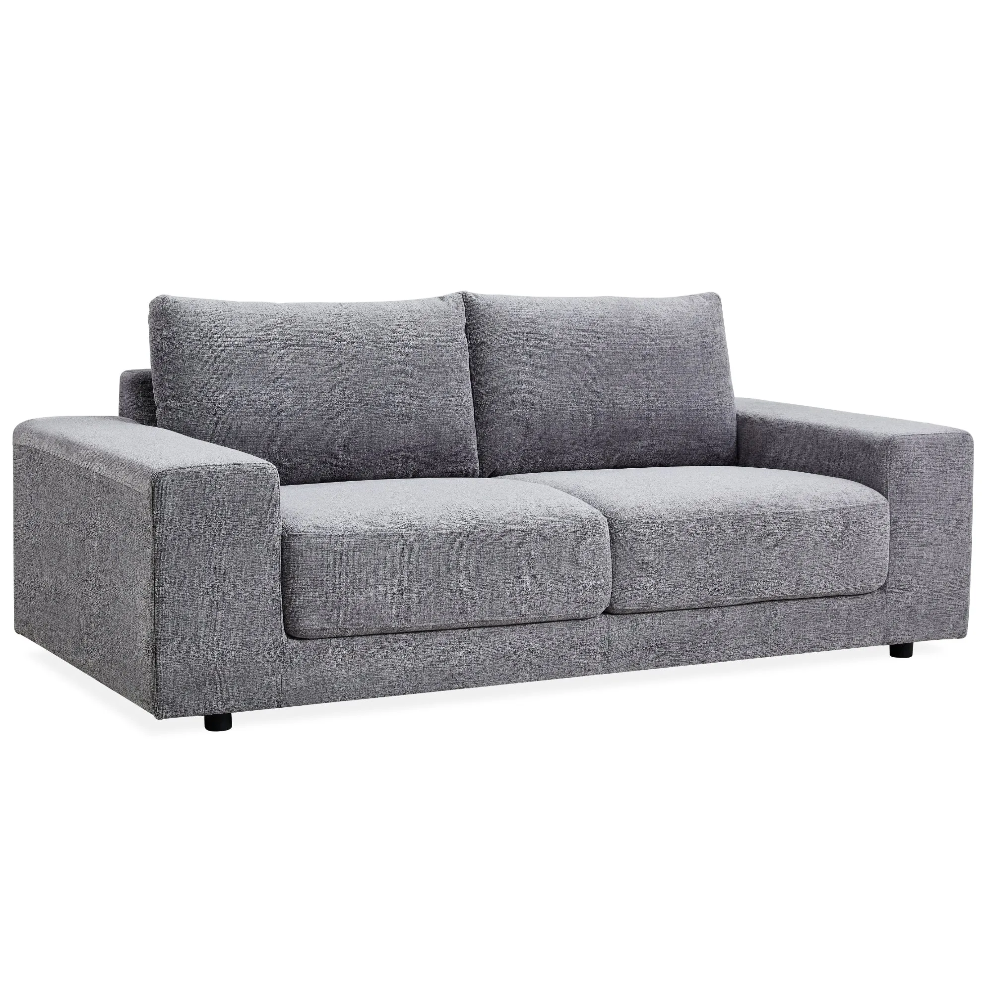 Lightweight Steel Frame Fabric Sofa Set - 4 3 Seater