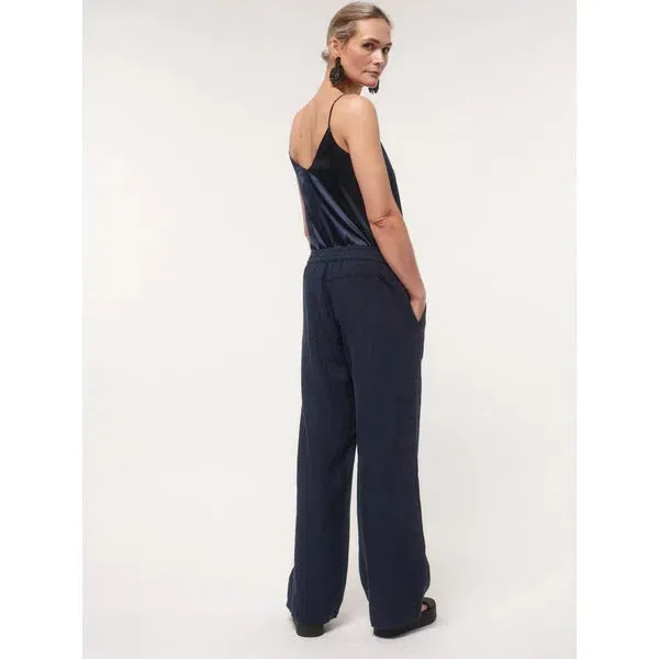 Marlenehose aus Bio-Leinen