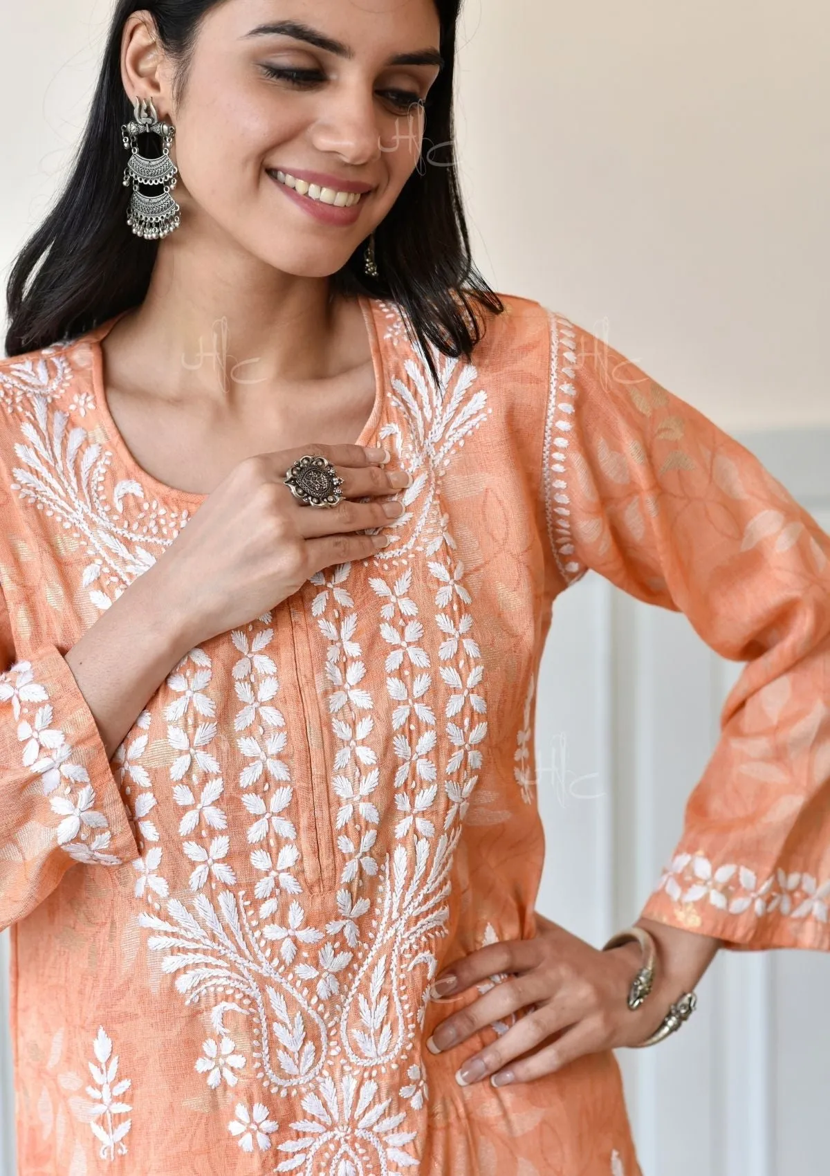 Nima Rayon Straight Kurta Set