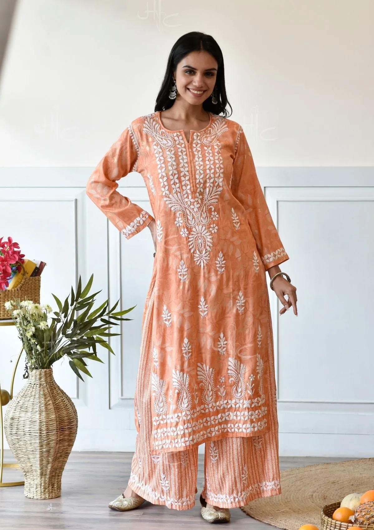 Nima Rayon Straight Kurta Set