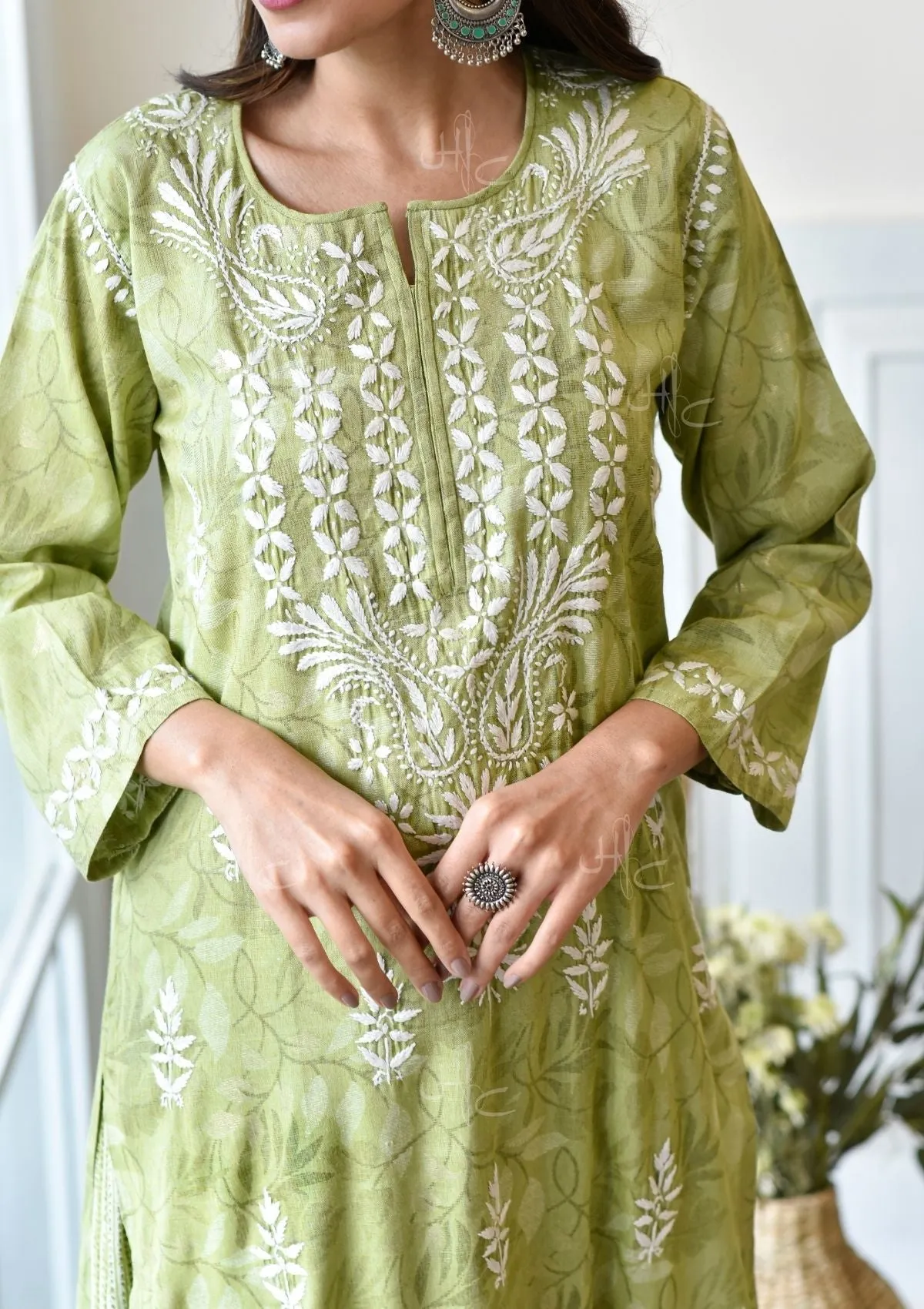 Nima Rayon Straight Kurta Set