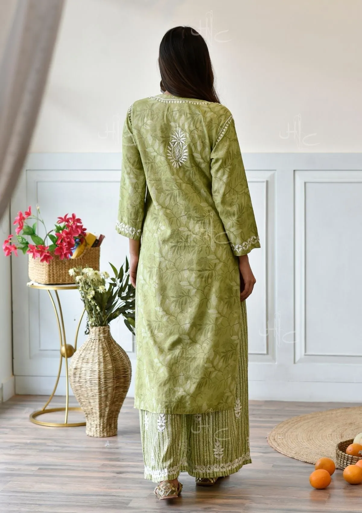 Nima Rayon Straight Kurta Set