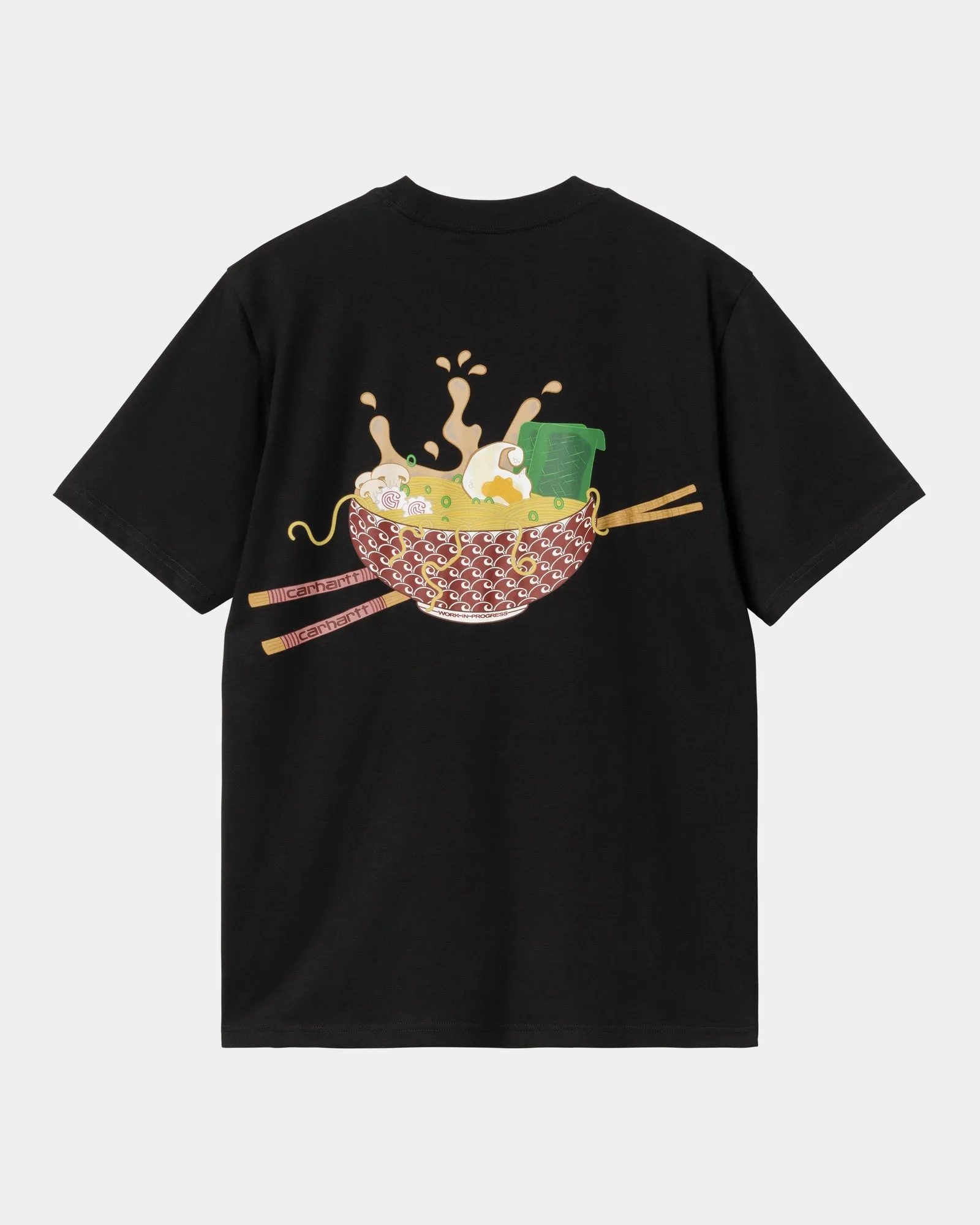 Noodle Soup T-Shirt | Black
