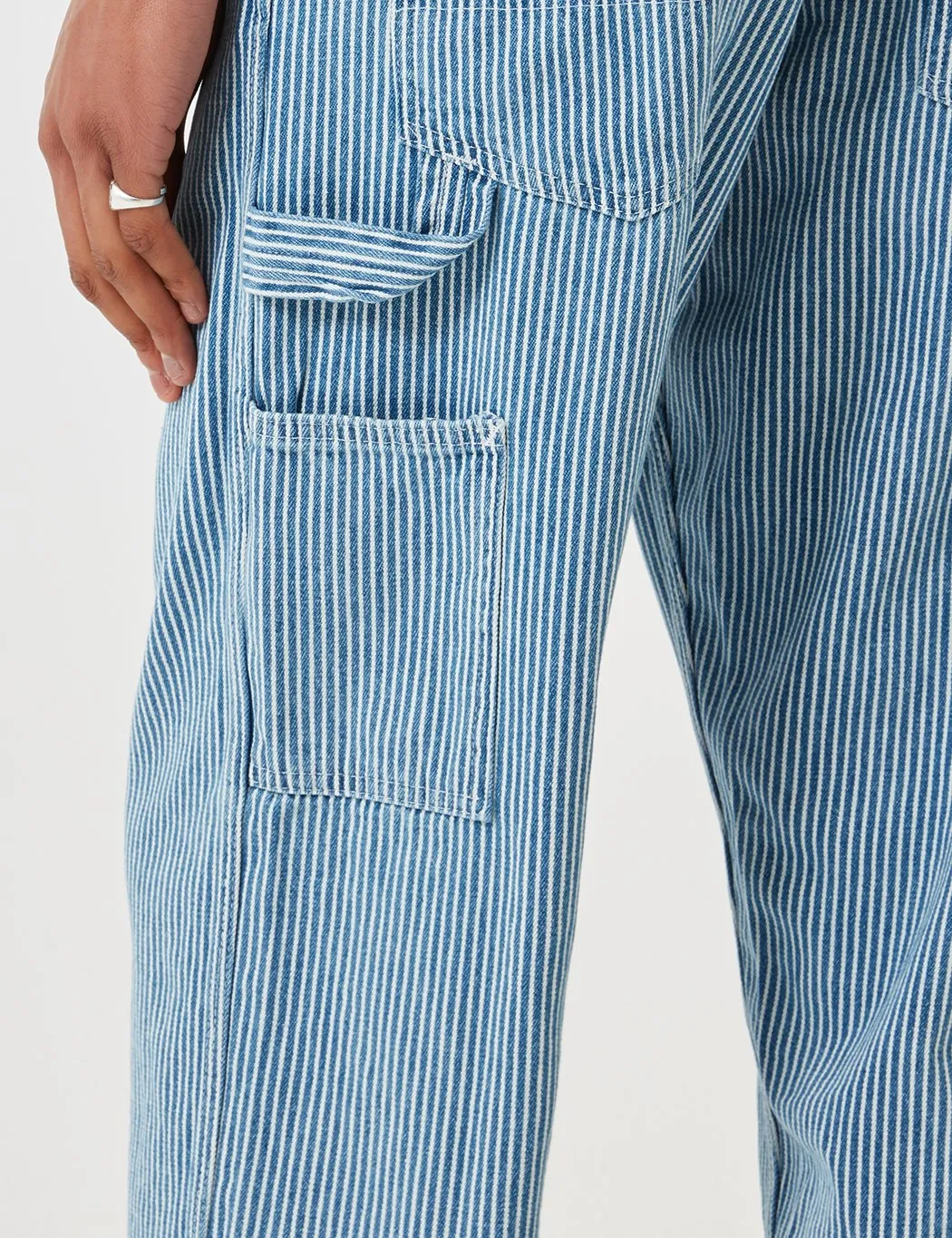 Stan Ray OG Painter Pant - Bleached Hickory Blue