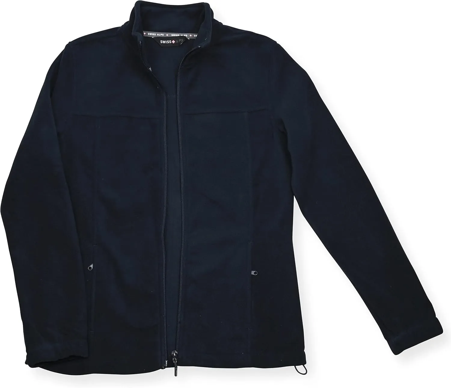 Swiss Alps Kids Boy's Full Zip Polar Fleece Jacket Ultra Soft Warm Comfortable Fabric With Zippered Hand Pockets