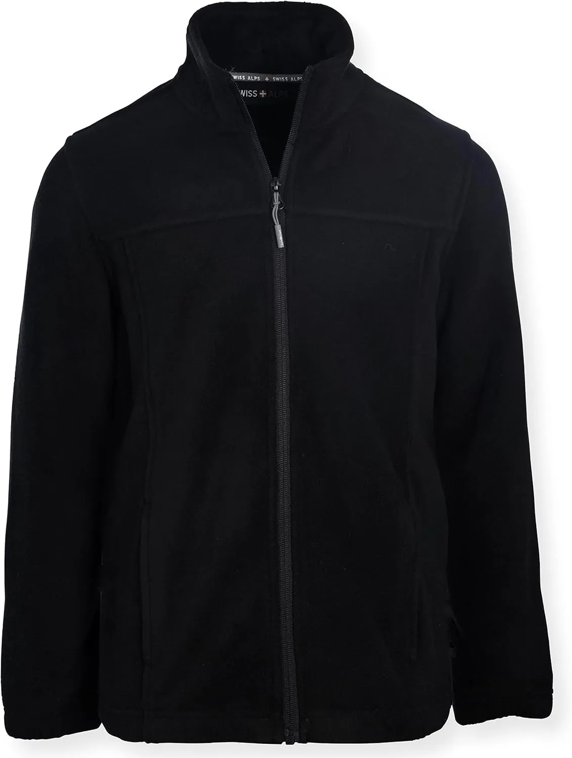 Swiss Alps Kids Boy's Full Zip Polar Fleece Jacket Ultra Soft Warm Comfortable Fabric With Zippered Hand Pockets