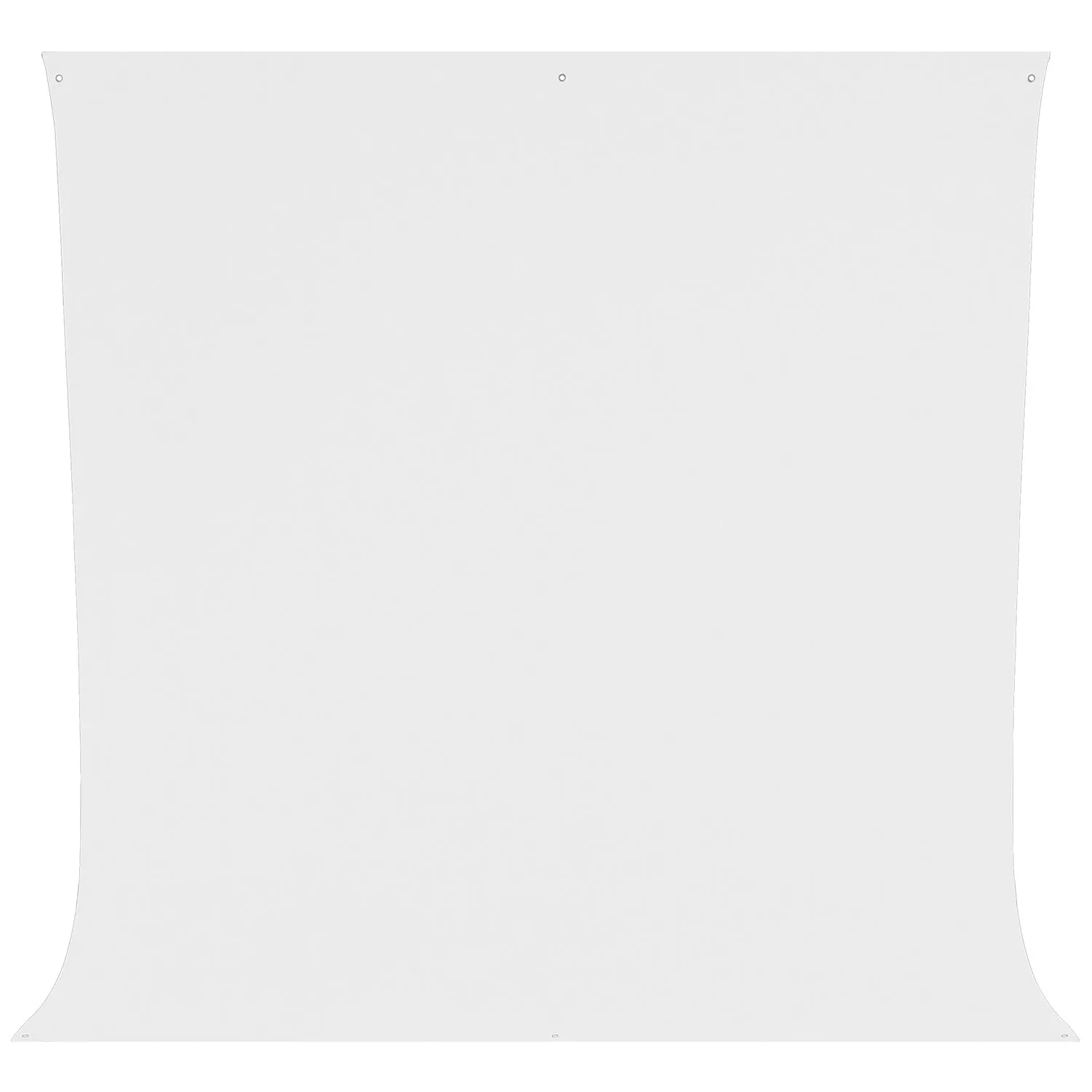 Wrinkle-Resistant Backdrop - High-Key White (9' x 10')