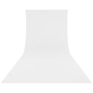 Wrinkle-Resistant Backdrop - High-Key White (9' x 20')
